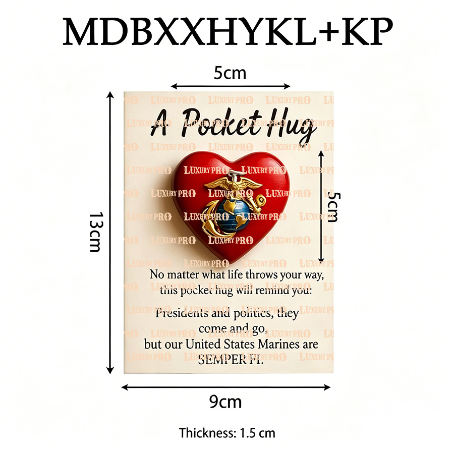 MDB Heart-Shaped Thick Acrylic+Card