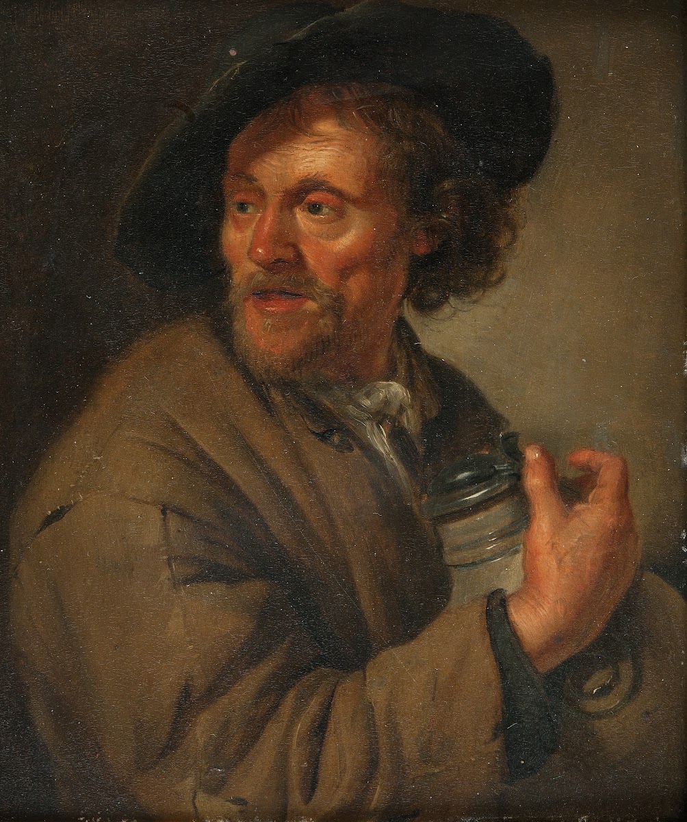 Man Holding a jug 1679