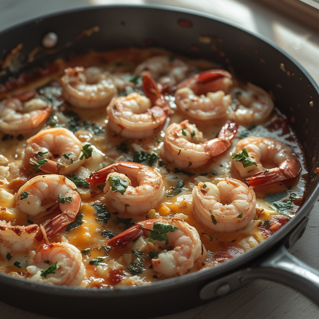 Tuscan Shrimp (One-Pan, 30-Minute Dinner) – Easy & Flavorful Weeknight Meal