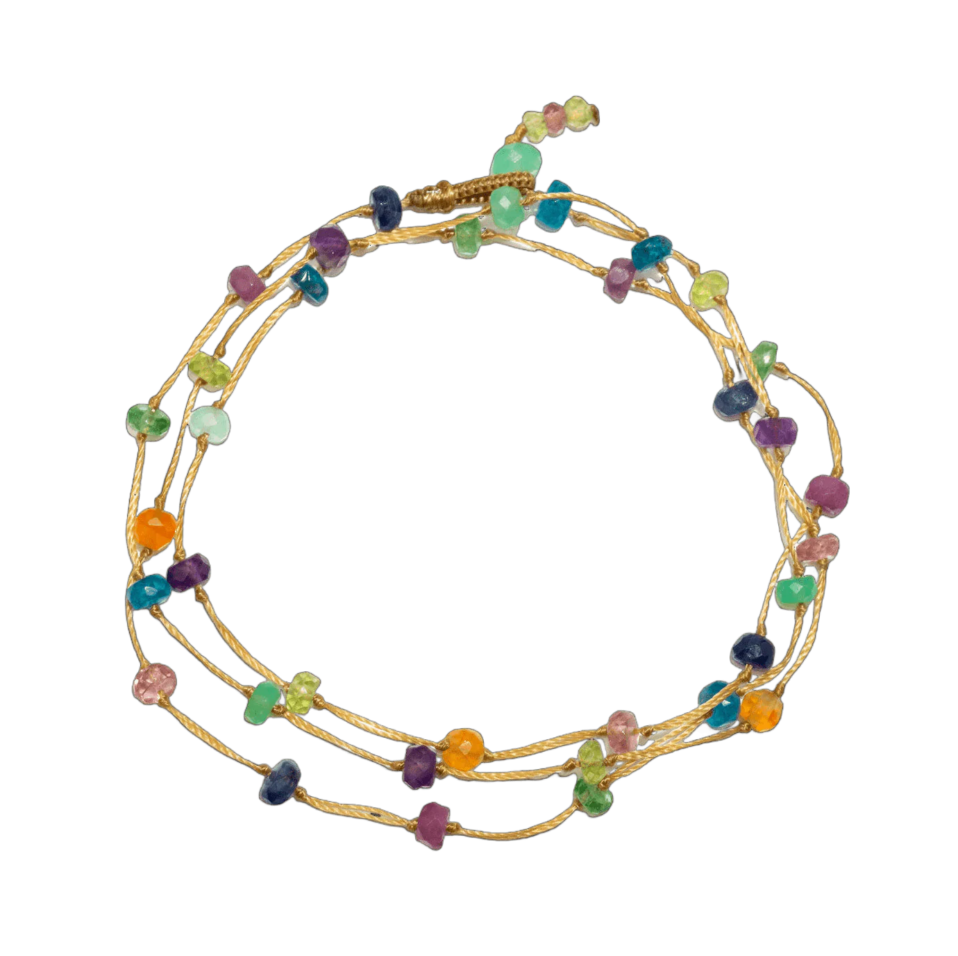 Тибетское колье-браслет COLOR