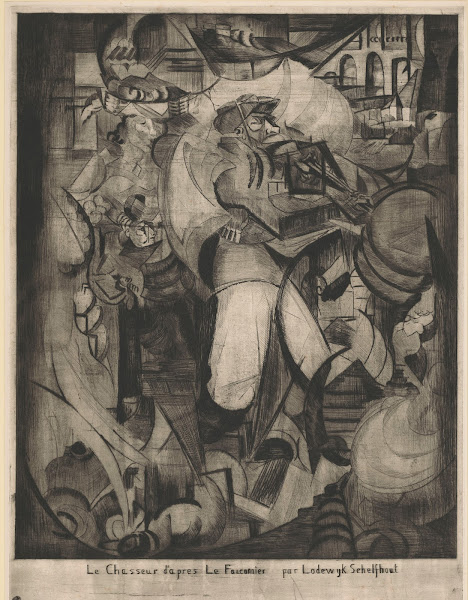 Prent after Henri Victor Gabriel Le Fauconnier 1891   1943