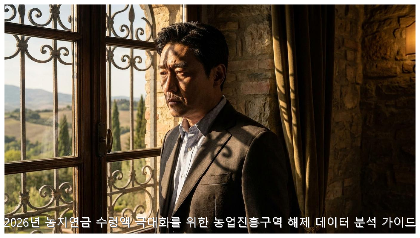 2026년 농지연금 수령액 극대화를 위한 농업진흥구역 해제 데이터 분석 가이드 핵심 안내 및 분석 인포그래픽 (3)