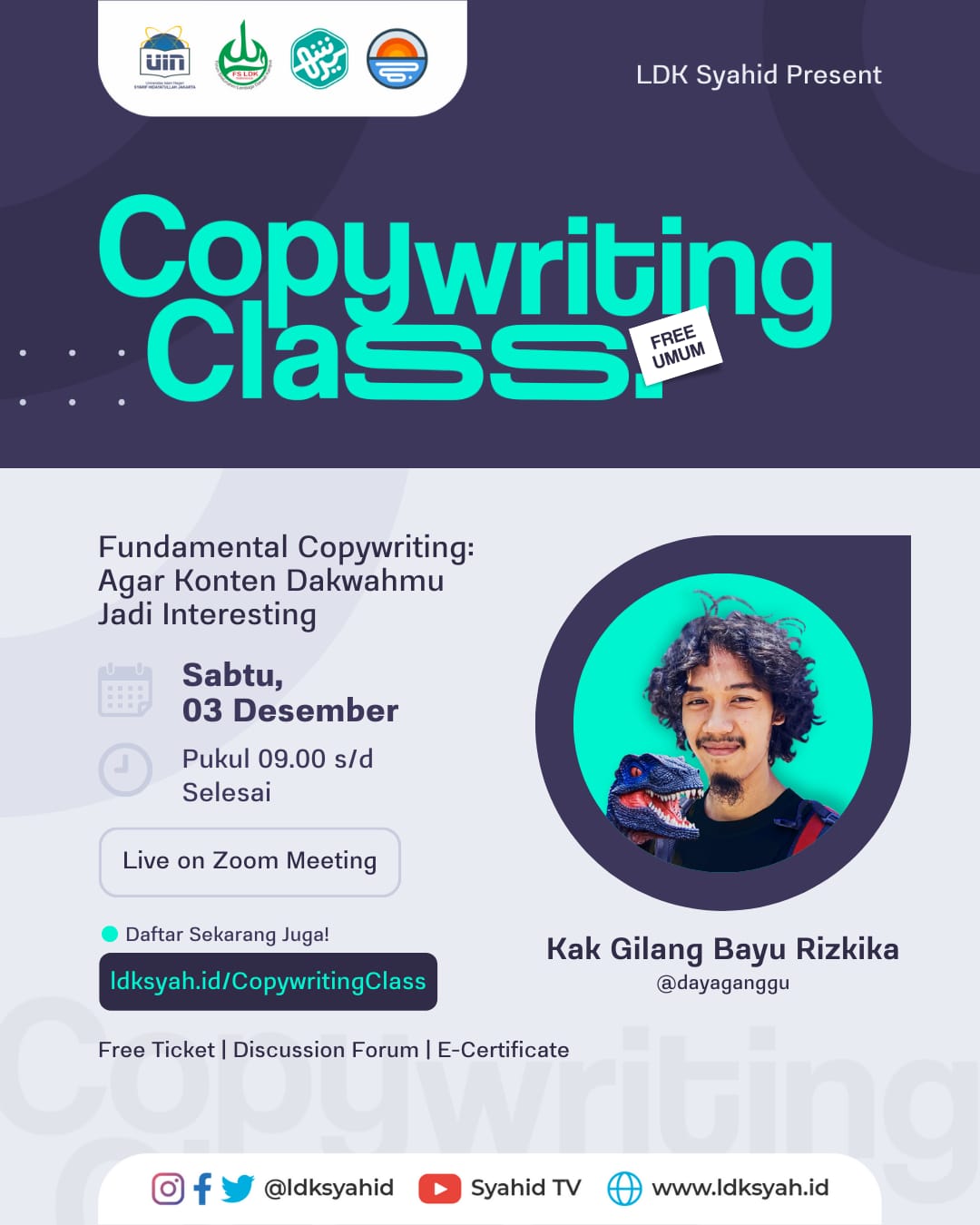 𝗖𝗢𝗣𝗬𝗪𝗥𝗜𝗧𝗜𝗡𝗚 𝗖𝗟𝗔𝗦𝗦 𝘍𝘶𝘯𝘥𝘢𝘮𝘦𝘯𝘵𝘢𝘭 𝘊𝘰𝘱𝘺𝘸𝘳𝘪𝘵𝘪𝘯𝘨 : 𝘈𝘨𝘢𝘳 𝘒𝘰𝘯𝘵𝘦𝘯 𝘋𝘢𝘬𝘸𝘢𝘩𝘮𝘶 𝘑𝘢𝘥𝘪 𝘐𝘯𝘵𝘦𝘳𝘦𝘴𝘵𝘪𝘯𝘨