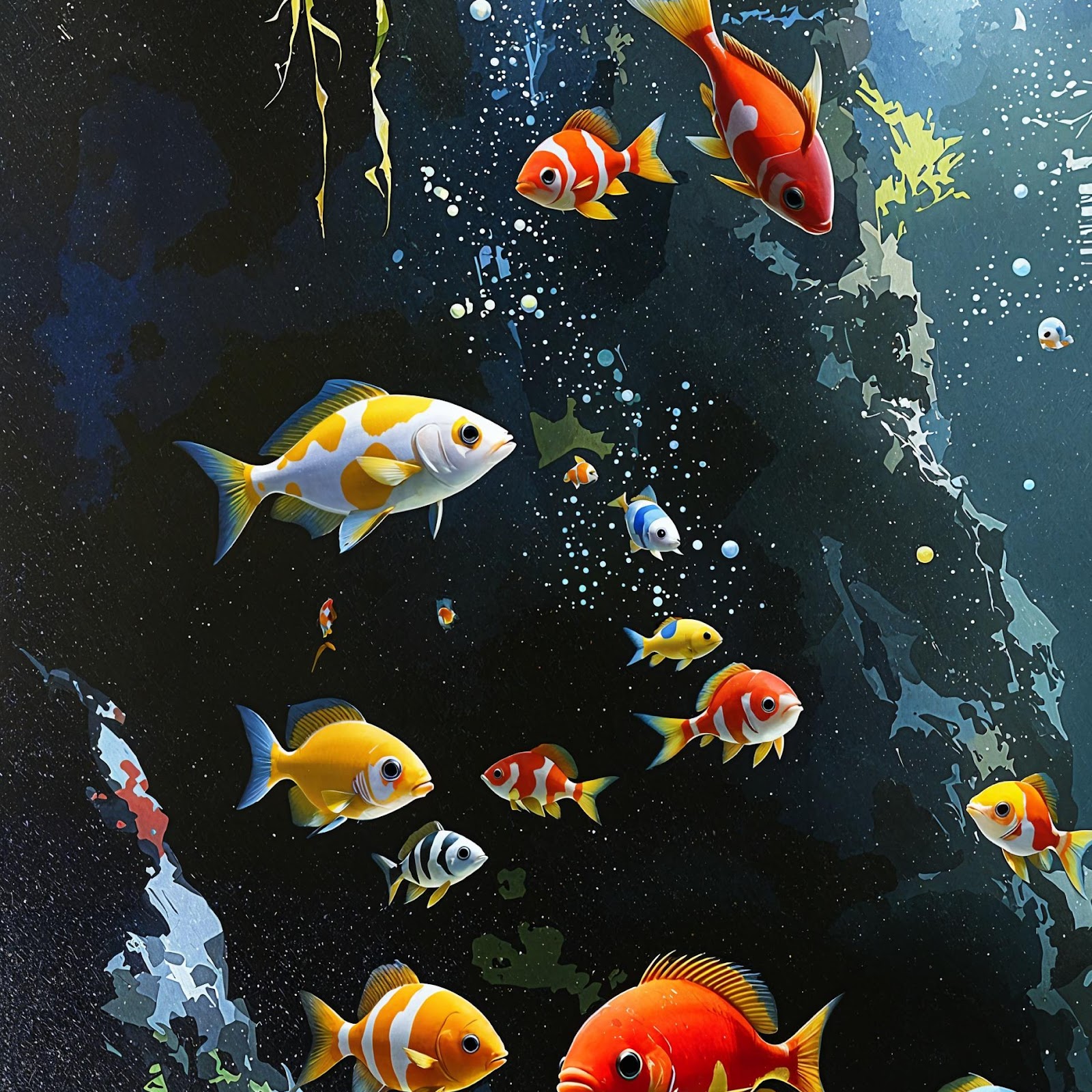 Download Colorful Tropical Fish Underwater 2K iPhone