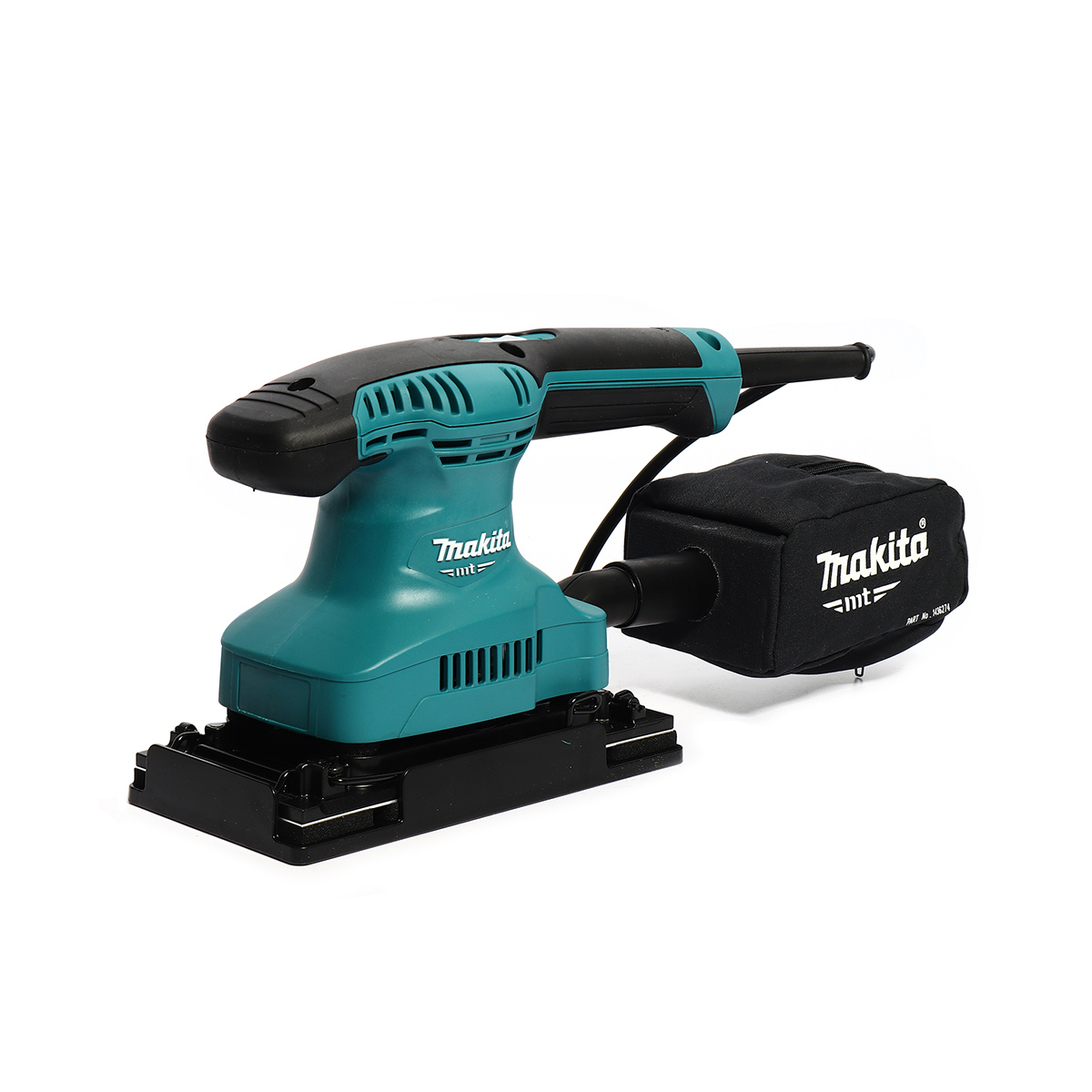 MAKITA เครื่องขัดกระดาษทรายสั่น ผืนผ้า ขนาด 93 X 228 มม. (3-5/8 X 9 นิ้ว) กำลังไฟ 190 วัตต์ รุ่น M9203B ความเร็วการขัด 12,000 ครั้ง/นาที (มากีต้า)