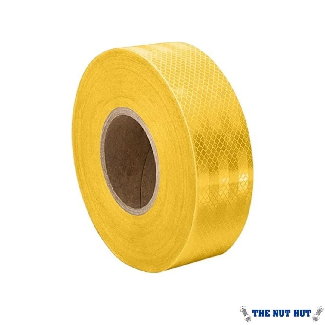 Con Tape 50mmx6m Reflective  Yellow