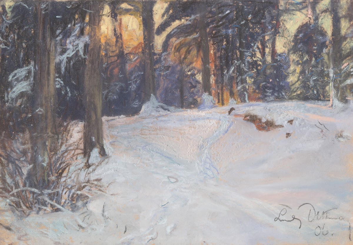 Winter Woods 1906