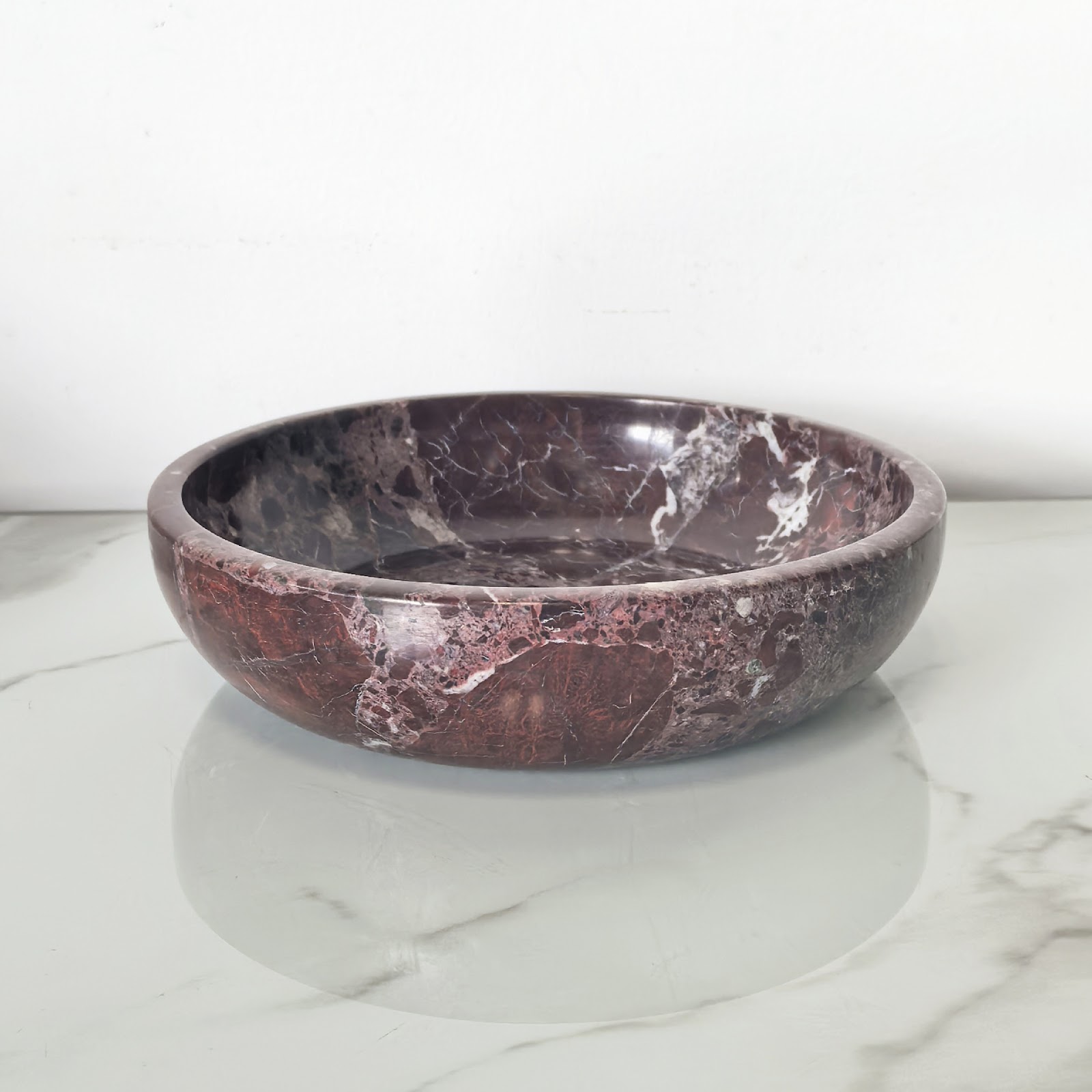 Marble Tray, 20 x 5 cm, handcrafted