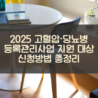 고혈압·당뇨병 등록관리사업 썸네일