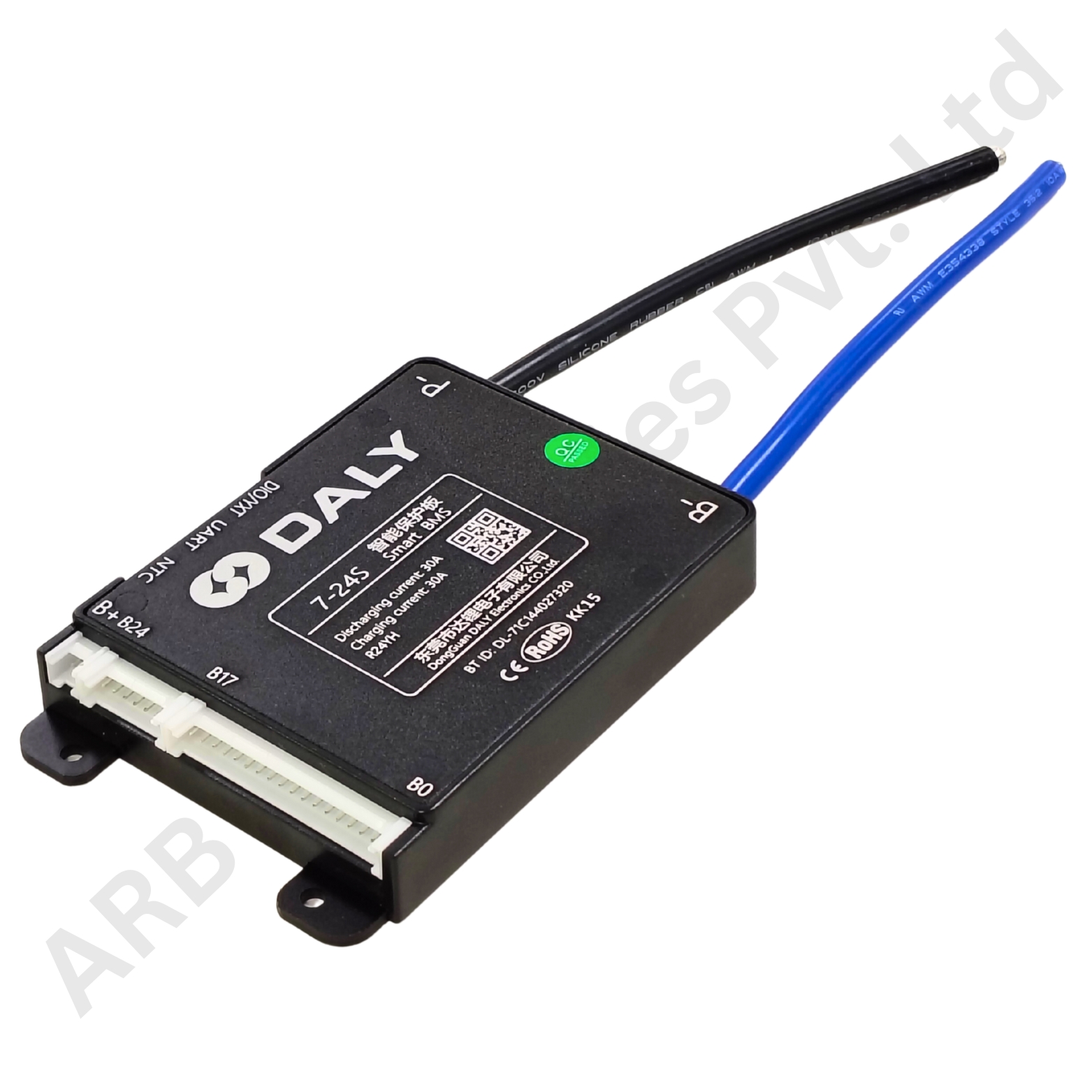 DALY BLACK SMART BMS 7-24S 30A (10659)