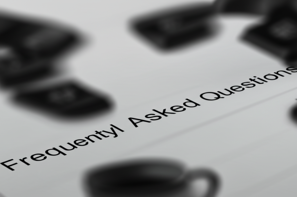 ❓ 자주 하는 질문