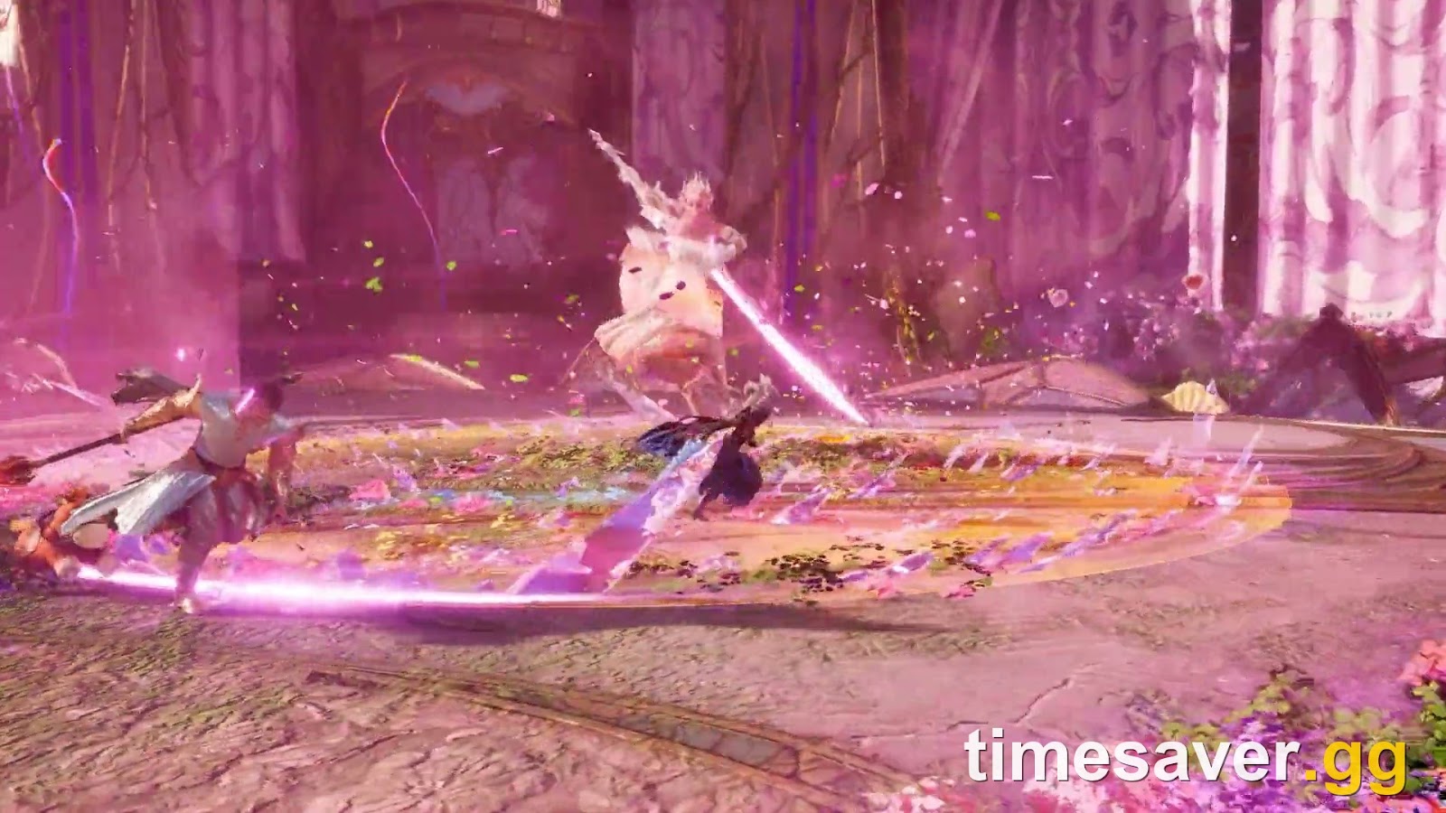 Combat from AION 2's official launch trailer — with all eight launch classes unlocked and the shop switched off, auditioning each one is the smartest way to spend the 12-hour test (official AION 2 trailer footage)