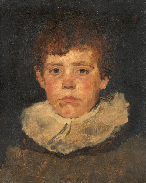 Rothaariger Junge