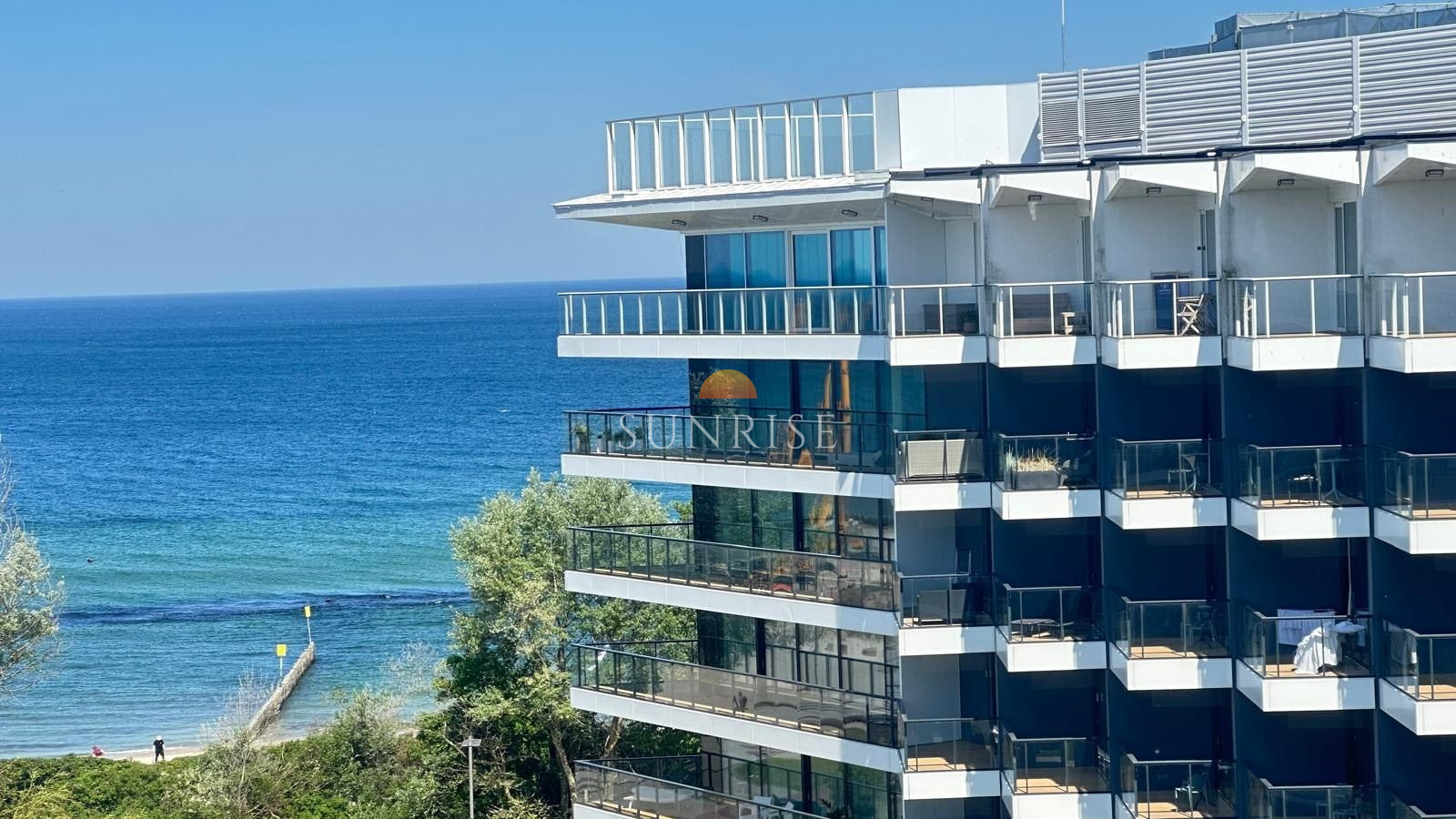 Penthouse Seaside Park | 244 m² z tarasami | pierwsza linia morza — zdjęcie 3