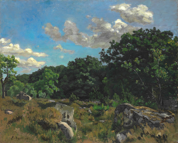 Landscape at Chailly 1865