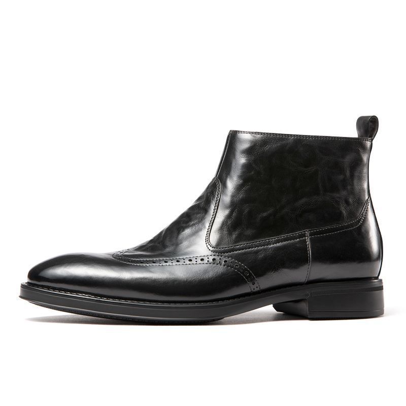 Retro Chelsea boots with warm lining