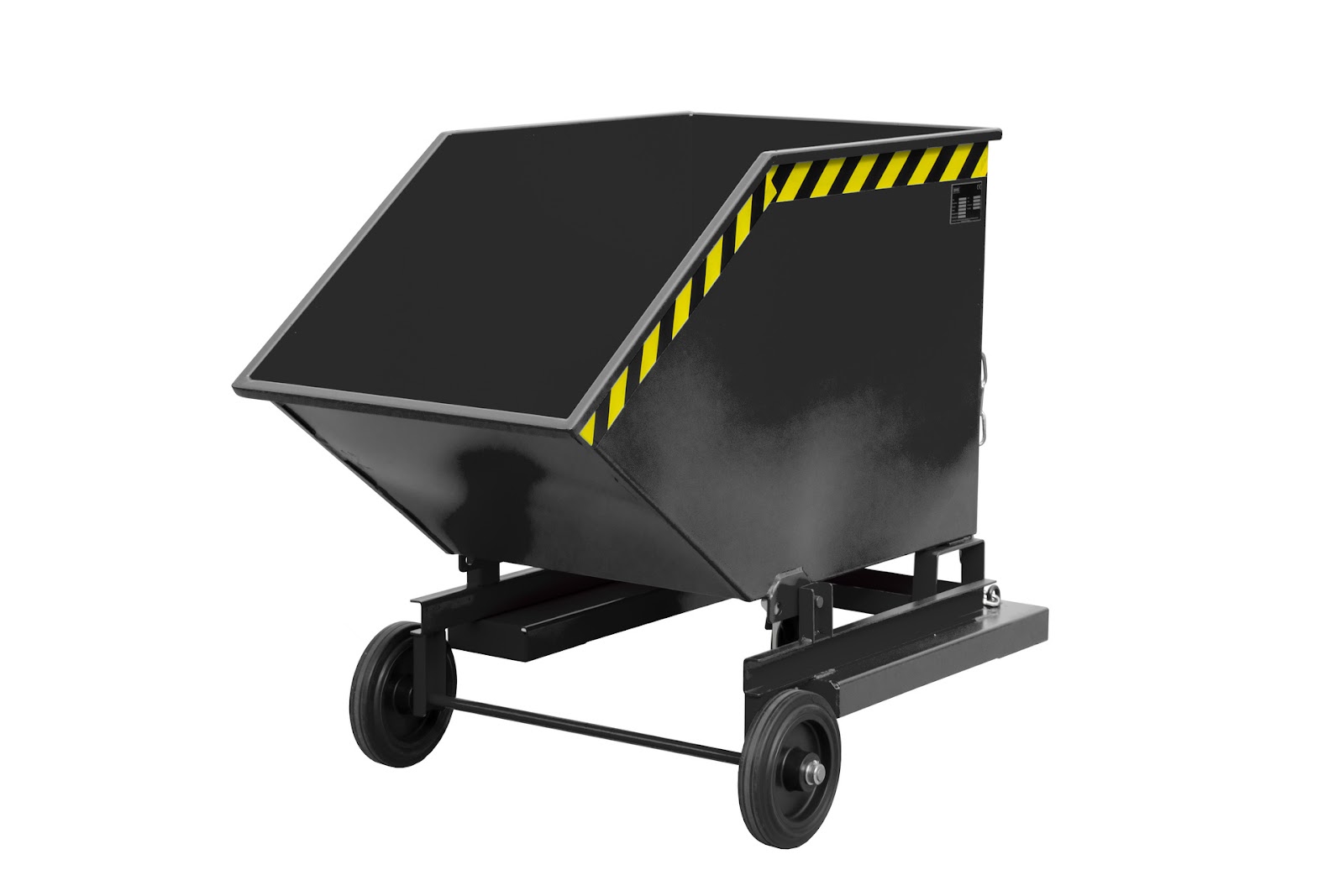 Spaander-containerwagen SKW-ET 400, gelakt, Zwartgrijs