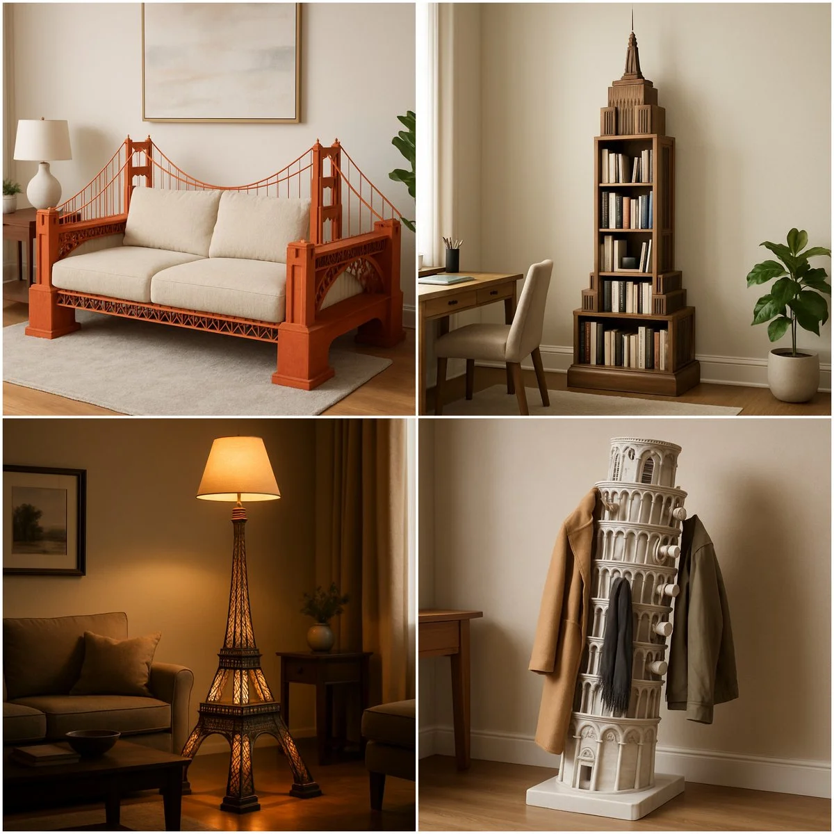 Emblemático como diseño de muebles