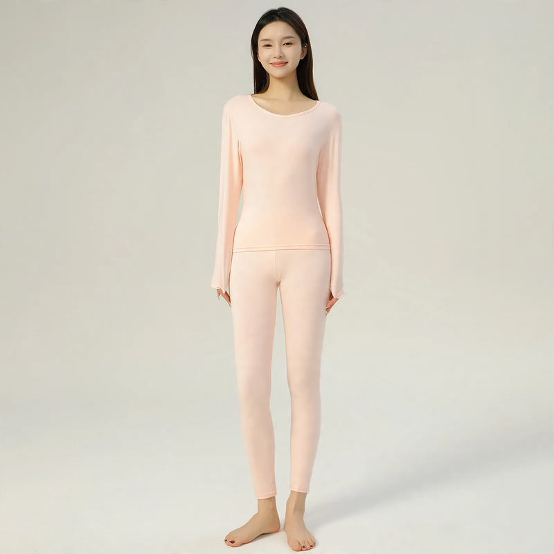 Cotton Thermal Underwear Set, thin, antibacterial, Unisex