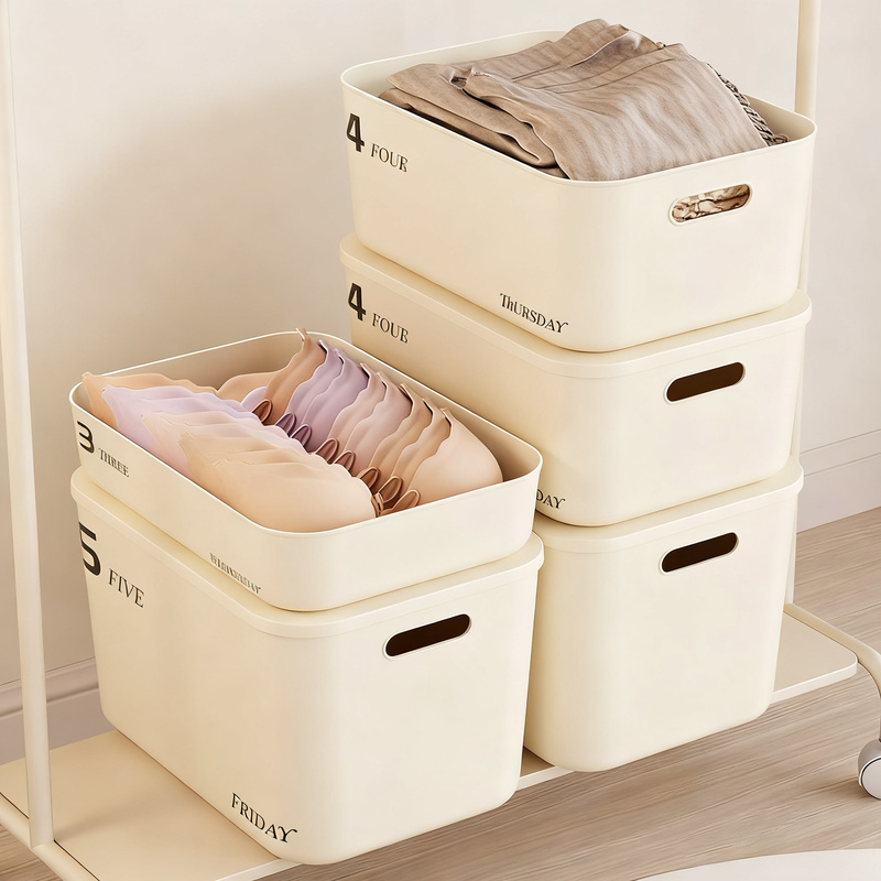 Kunststoff-Aufbewahrungsbox, 45 L, modernes Design