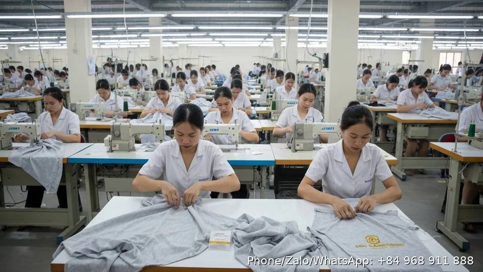 Factory For Rent - Gold Garment Vietnam