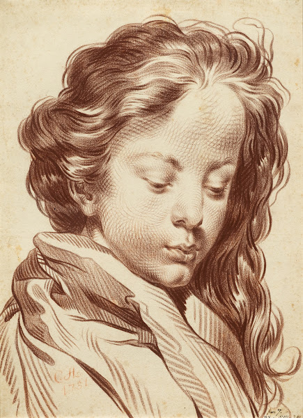 Porträt eines jungen Mädchens 1751