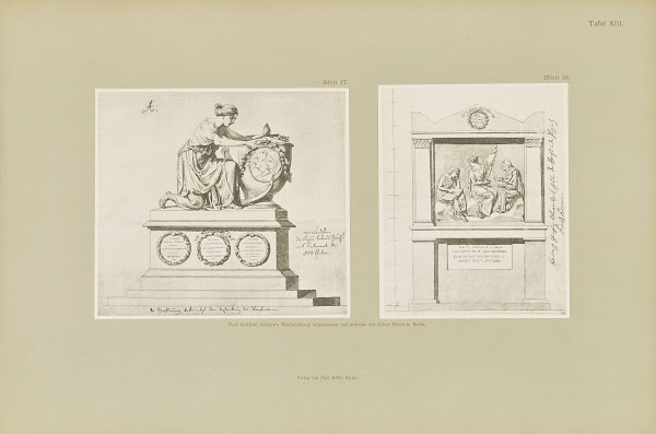 Handzeichnungen von Gottfried Schadow Pl13 1886