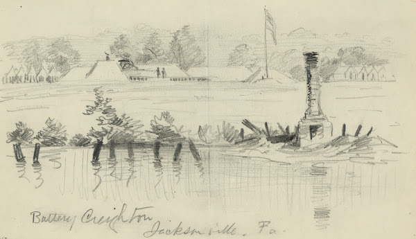 Battery Creighton Jacksonville Fa 1862 1864