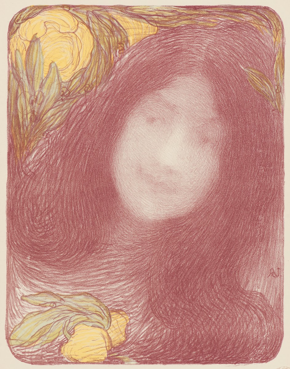 Under the Flowers Sous les Fleurs ca 1897
