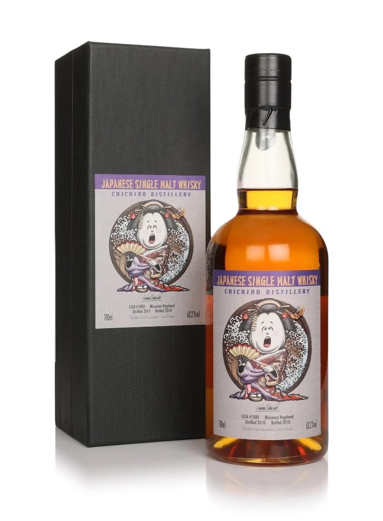 Chichibu 2010 (bottled 2018) (cask 1000) - Mizunara Cask 70cl Whisky