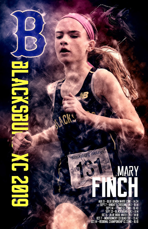 Photo from MS: Cross Country of Mary Finch