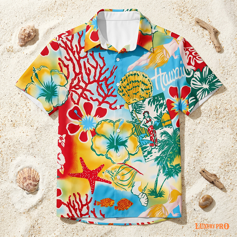 AOP EDW Youth Normal Collar Shirt
