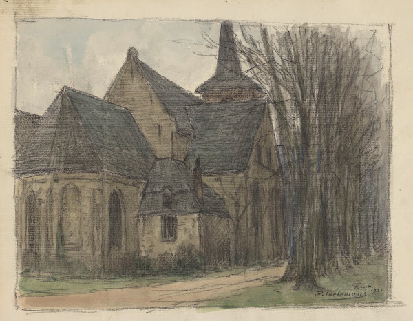 Eglise à Forest 1921