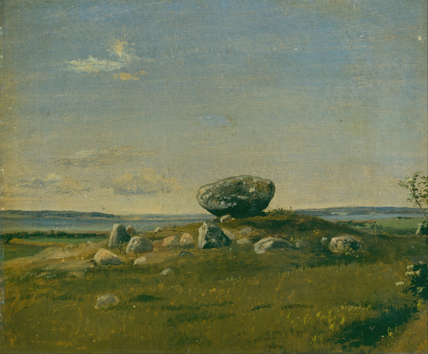 Barrow on the island of Brandsø 1842