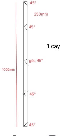 Nesting Cắt Ống Inox Cây 6m: Vì Sao Đặt Đủ Mét Vẫn Có Khi Thiếu Vật Tư - bản vẽ cắt 1 cây thật