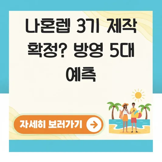 나 혼자만 레벨업 3기 제작 확정 및 방영일 예상 대표 이미지