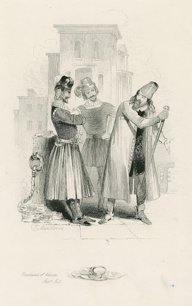 Merchant of Venice act I sc 3 1845