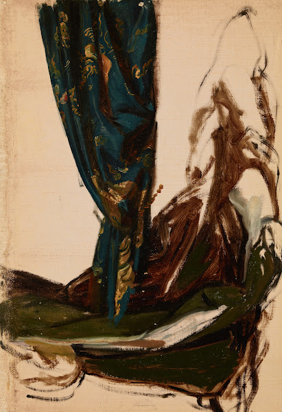Quinns Attire and a Drapery Studies to the Painting The Oath of Queen Jadwiga 18