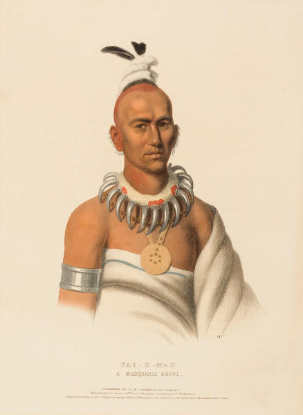 Tai O Mah A Musquakee Brave 1838