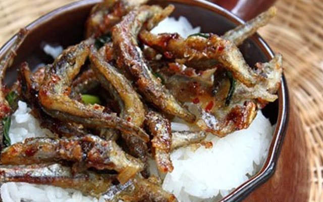 Cá Cơm Rán Giòn
