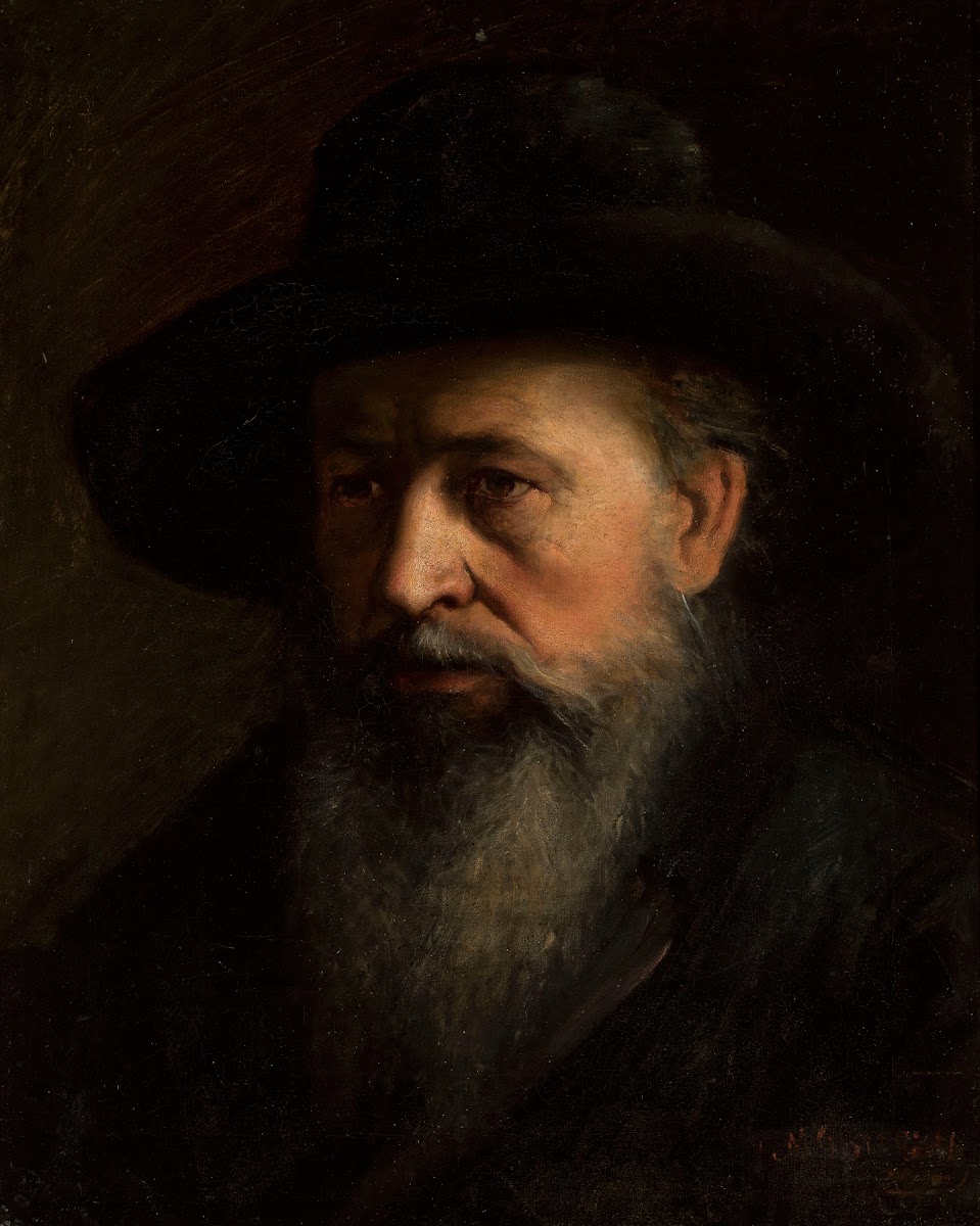Portrait of a rabbi circa 1874