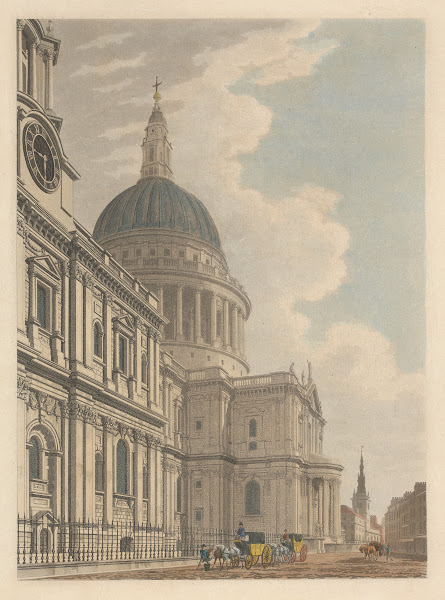 South Front of St Pauls 1801