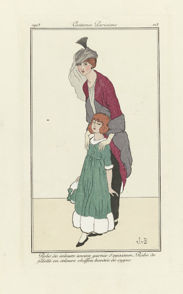 Robe de velours 1913
