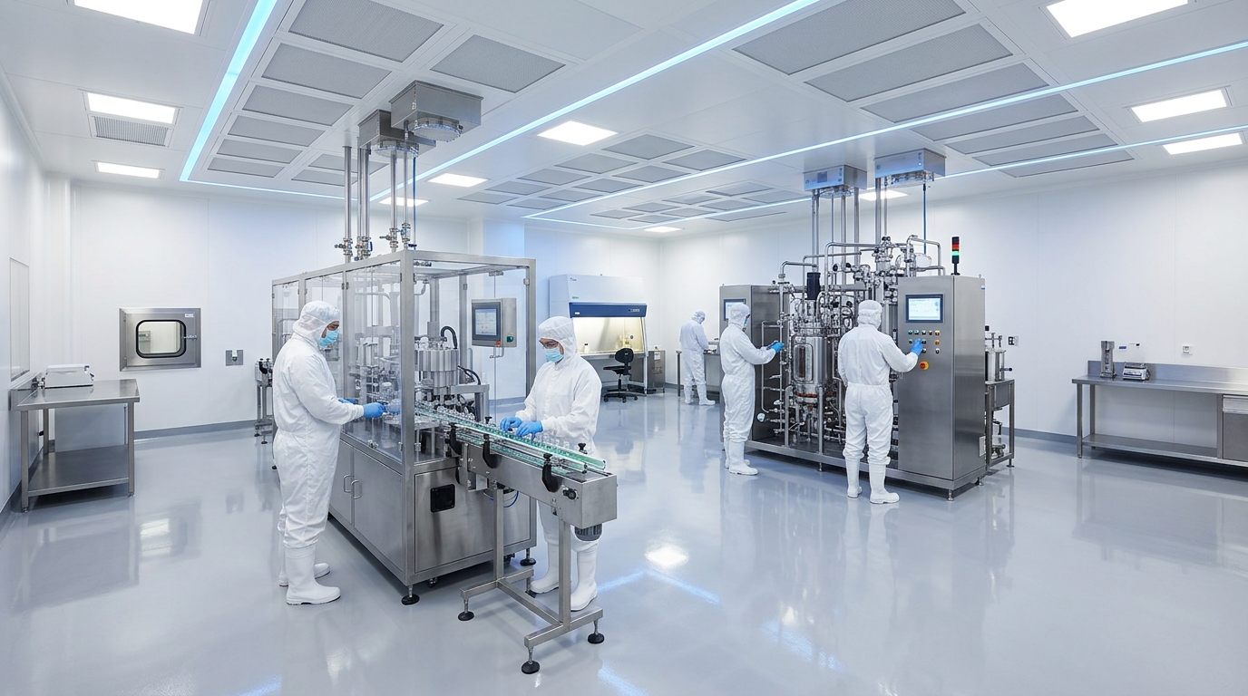 Cleanroom Farmasi: Standar GMP & Kelas Kebersihan
