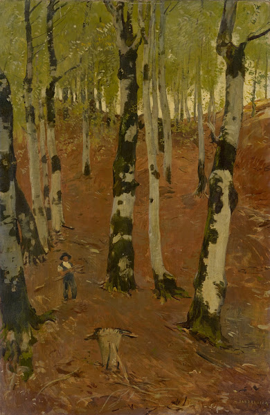 GruyèresBeech Grove with Wood Gatherer 1890