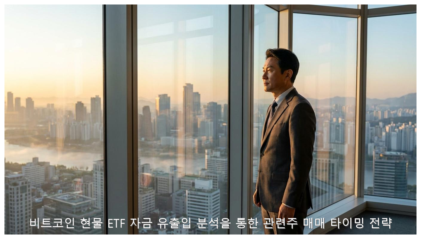 비트코인 현물 ETF 유입 분석과 관련주 매매 타이밍 (2026) 핵심 안내 및 분석 인포그래픽 (3)