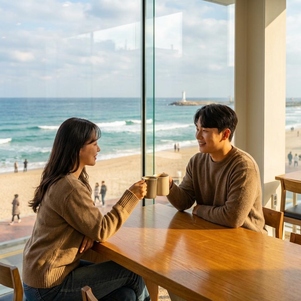 강릉 안목해변 카페거리: 최고의 오션뷰 카페와 주차 꿀팁 완벽 분석