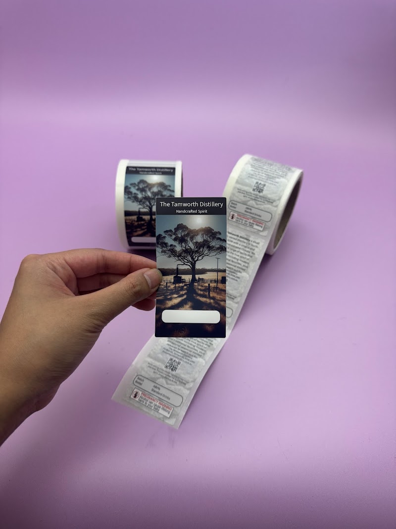 Labels on Rolls — Sticky Sitch Melbourne