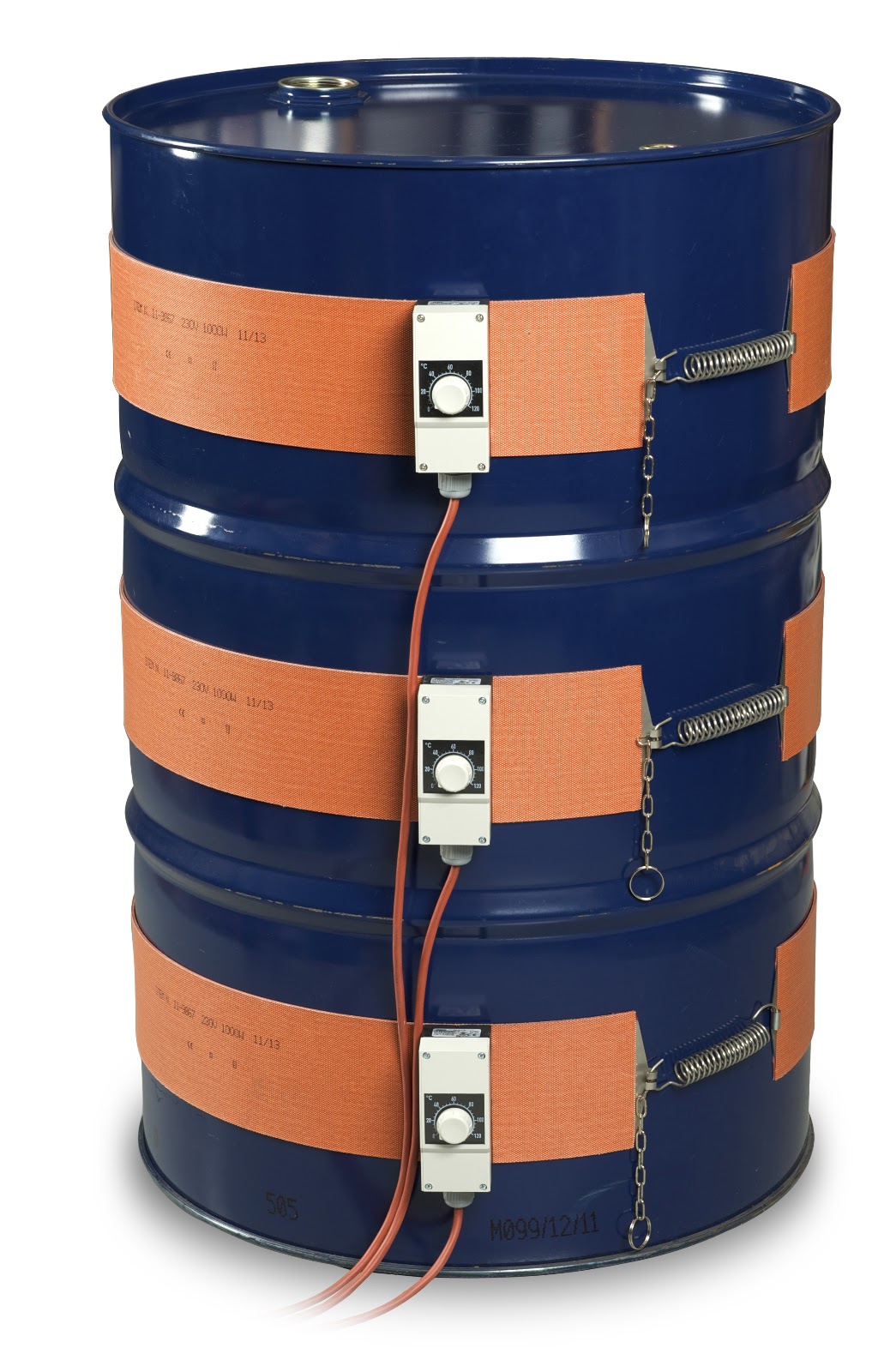Silicone verwarmingsband voor 25L vat (0-120°C) – 300W