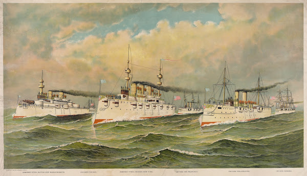 The white squadron United States Navy 1893